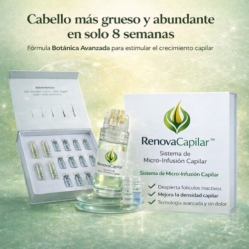 RenovaCapilar™ – Sistema de Micro-Infusión Capilar